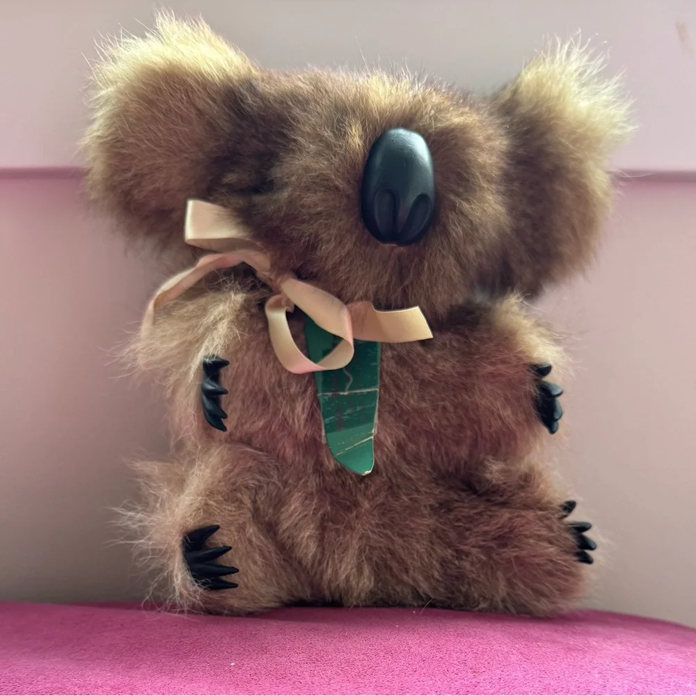 Koala Bear Blue Gum Baby Vintage Teddy Bear Toy 1960’s - Picture 13 of 13